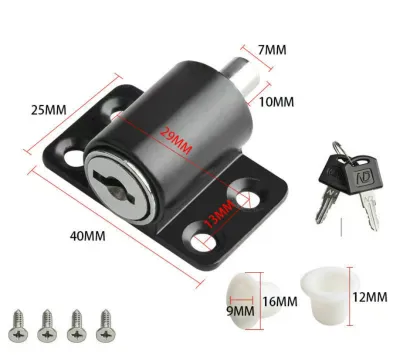 2 PCS Lock for sliding door Patio Catches Set Window buckle Bolt Child baby safety lock