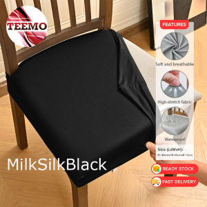 TEEMO Elastic Silk Double Elastic Stool Cover With Tongue Strap And Buckle Non-Slip Seat Cushion Cover Sarung Kerusi - Fulfilled by TEEMO SHOP