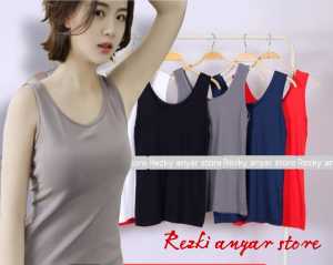 Paket 3 Pcs Tangtop Tali Besar wanita dewasa Kekinian dengan pilihan warna yang Cantik