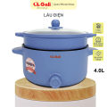 [ RẺ VÔ ĐỊCH ] Lẩu Điện Gali GL-1209 Đa Năng – Dung Tích 4L, Công Suất 1500W, Có Xửng Hấp, Nấu Nhanh Tiện Lợi Cho Gia Đình. 