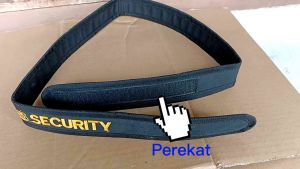 Sabuk Ikat Pinggang Dalam Polisi Security Berperekat