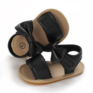 Little O Baby Shoes 2026 New Baby Shoes Girl Newborn Princess Sandals White Cute Flower Rubber Sole Infant First Walkers
