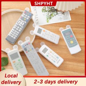 [COD] SHPYHT Local delivery Ship within 24 hours Silicone Remote Control Protective Cover Air Condition TV Remote Control Waterproof Case Bear Ear Fluorescence Dustproof Cover