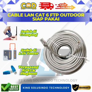 Kabel LAN Cat6 80 Meter FTP Outdoor | Kabel LAN Outdoor 80 Meter