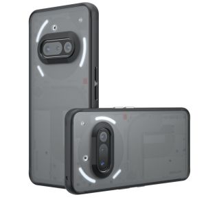 Hard Casing Nothing Phone 3A Pro 2 2A Plus Case Nothing2a Solid Back Cover Frosted Matte Phone Protector
