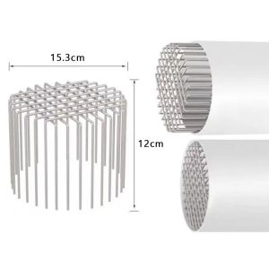 JAYQQ Round Roof Floor Drain Stainless Steel Anti-blocking Balcony Drainage Cover Useful Large Displacement Rooftop Rain Pipe Cap Drainage Plumbing Fitting
