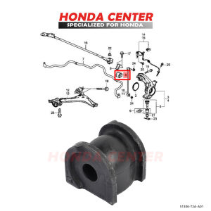 Karet Stabil Bushing Stabilizer Depan Honda Accord Cr2 RMX