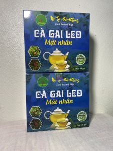 Hộp 40 gói trà cà gai leo mật nhân Bảo Khang thanh nhiệt mát gan men gan cao giải độc gan