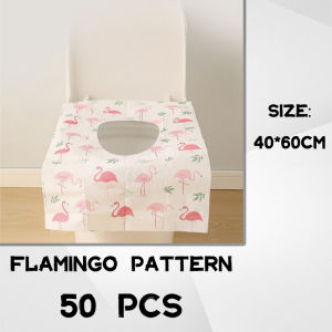 [40*60cm]  Disposable Toilet Seat Covers 100 pcs Waterproof Travel Toilet Seat Covers for Public Restroom