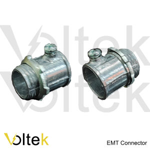 EMT conduit fittings and emt connector size 1/2 3/4 1 emt straight connector emt coupling emt elbow