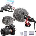 Micro BOYA BY-MM1 Thu Âm Chuyên Nghiệp dùng cho Máy Ảnh DSLR Camera Điện Thoại - Có giấy Đại Lý Phân Phối. 