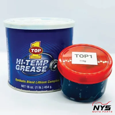 แบ่งขายจารบีTOP1 จารบีทนความร้อนสูงท๊อปวัน ขนาด60g/110g ชุดข้างมอไซค์ เพลาขับ ลูกหมาก และส่วนต่างๆของเครื่องยนต์