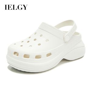 Ielgy Dép xăng đan Dép cao gót thời trang chống trượt đế dày đồ mặc ngoài phong cách mới nữ