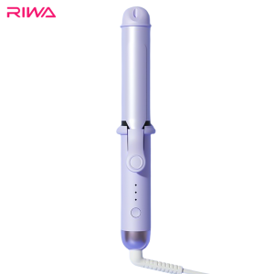 Riwa Mini Curling Iron 30MM Roll And Straight Dual Use Nut Oil Coating Hair Care 3-Speed Temperature Control Curl Curler
