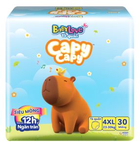 Tã Quần Baby Love Capy Capy Cho Bé | Siêu Thấm Hút | Mềm Mại | Thoáng Khí | Đủ Size(M-5XL)