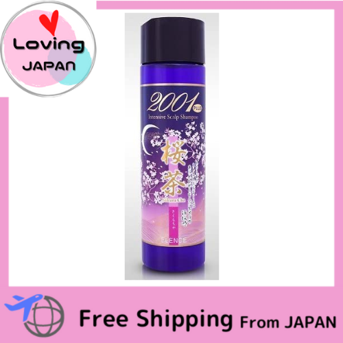 Ellence 2001 Plus Sakura Tea Shampoo 320ml Direct from Japan Ellence ...