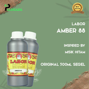 Bibit Parfum Murni AMBER 88 | MISIK HITAM LABOR 500ml SEGEL