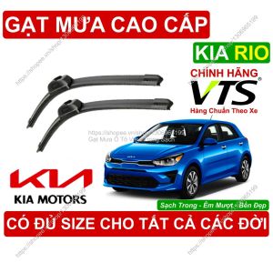 Gạt Mưa VTS Kính Lái KIA RIO Cặp Gạt M.ưa Kính Lái KIA RIO C.ó Đủ Size Cho Các Đời Xe KIA RIO