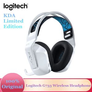 Logitech G733 KDA limited edition Wireless Gaming Headphone DTS X2.0 7.1 Surround Sound LIGHTSPEED Gaming Headset For PC Gamer