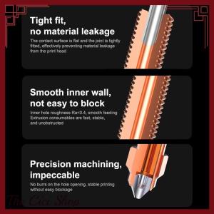 [The Cici Shop] For Creality K2 Plus Nozzle Quick-Swap Nozzle Kit Hardened Steel Nozzle All-metal High-Flow Printing For Creality 3D Printers