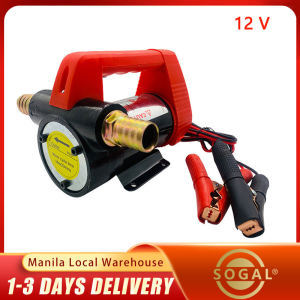 【COD】DC 12V/24V electronic fuel pump12v fuel transfer pumpl oil transfer pump Protable Diesel Pump fuel dispenser