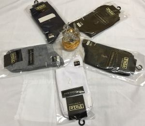 Tất Vớ Len Nam POL Cổ Cao nửa bắp chân - bàn chân dài 24cm-25.5cm (~size giày nam 38-40) - Chất Len co dãn mềm mại thấm hút mồ hôi