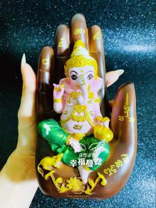 佛手招財象神迦尼薩金身  Buddha Hand Fortune Ganesha Statue