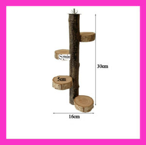 🇸🇬 Pet Bird Standing Branch & Platform Grape Wood Pepper Wood Perch Stand天然葡萄木花椒木