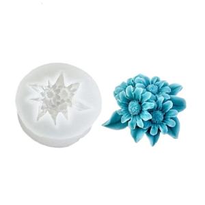 Romance Flower Shaped Sturdy Silicone Mould Grade Craft Making Tool Accessory for Detailed Art Showcases