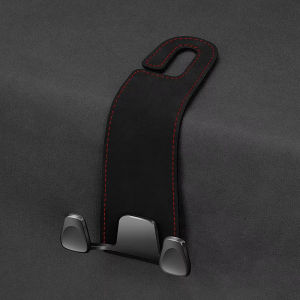 HLINKEY Headrest Hooks Car Rear Seat Hanging Dual Hook 20KG Large Load-Bearing Alloy UniversalCar Interior Accessories Storage Organizer