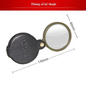 Mini Magnifier 8x Có Thể Gập Lại Kính lúp bỏ túi Xách Tay 50Mm Đồ Trang Sức kính lúp đọc sách