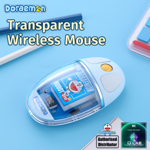 Doraemon Bluetooth Transparent Mouse