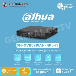 DAHUA XVR5216AN-4KL-I3 4K DVR 16 CHANNEL WizSense Support 2 Hardisk