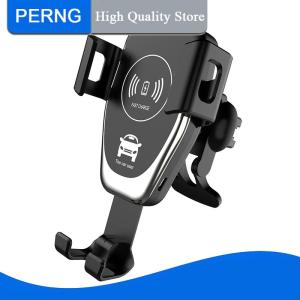 [PERNG] Tehe Wireless Charging Phone Car Holder Air Outlet Installation Car Mobile Phone Holder Fast Charging Car Mobile Phone Holder