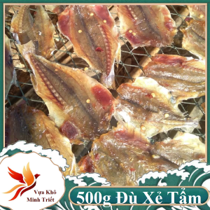 1kg Khô Cá Đù Xẻ Tẩm Vị Ngon Thơm Ớt Cay Nhẹ Nhàng Cá Đù Béo Tự Nhiên- VỰA KHÔ MINH TRIẾT