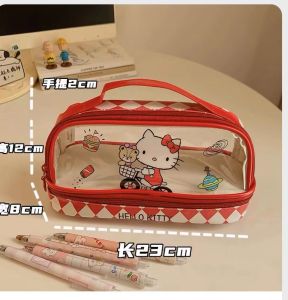 กระเป๋าใส่เครื่องเขียนลายซานริโอ้แบบมีหูหิ้วC177