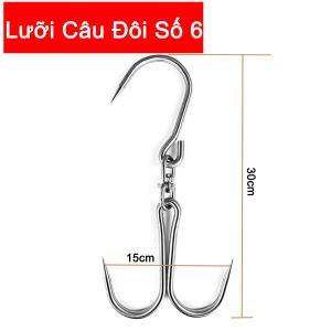 Móc Treo Thịt Heo Số 6 Số 7 Có Loại Móc Đơn Và Móc Đôi Bằng Thép Không Gỉ 304 Cấp Thực Phẩm Tự Do Xoay Đặc Ruột