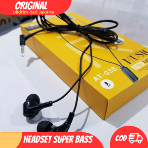 Handsfree Headset Magnet super BASS Realme 038 Music Stereo Earphone