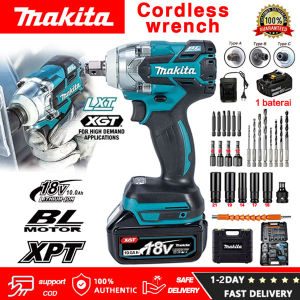 Makita DTW285 Kunci Pas Tanpa Kabel Kunci Pas Multifungsi Bor Listrik Kunci Impact Listrik Kuat