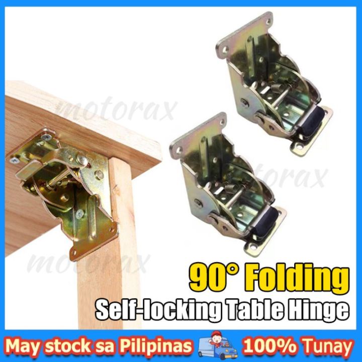 🇵🇭 Folding Selflocking Table Hinge Top easy Desk Install To Space Save