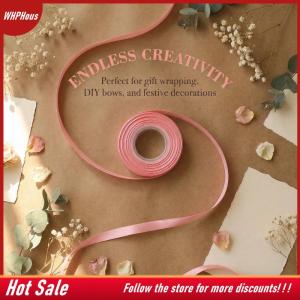 【COD】🔥🔥🔥 3MM Satin Ribbon Solid Color Double Faced For DIY Craft Sewing Gift Wrapping Hair Bow Card Making Decoration