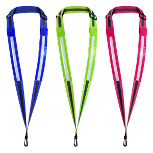 High Brightness LED Reflective Belt Cycling Reflective Strap High Visibility Safety Shoulder Strap Running Gear