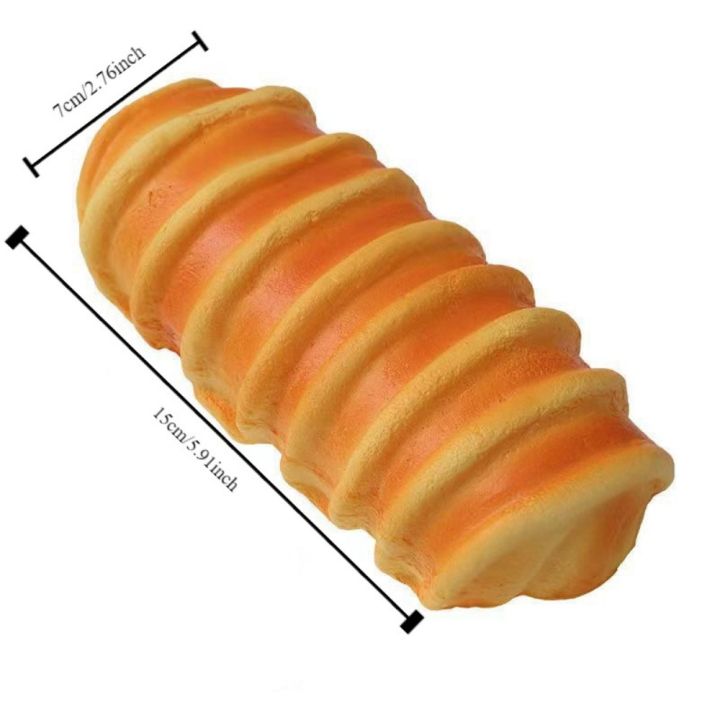 IPIE2 Mô hình thực phẩm giả Đồ chơi bóp bánh mì mô phỏng Bánh mì nướng ...