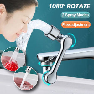 Rotatable Faucet Sprayer Head Sink Water Filter Universal Splash Extender Tap Dual Function / Kepala Pancuran Air Paip