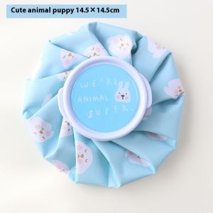 Annies Sphere Cartoon Water Injection Cold Pack Sprain Physiotherapy Cooling Fabric Ice Pack Outdoor Portable Foldable Cold Compress Ice Cube Ice Pack