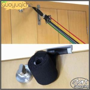 【Guoyuqiche】 Pilates Latex Tube Elastic Belt Resistance Bands Over Door Anchor Indoor