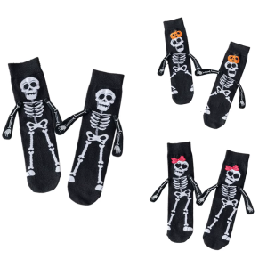 ถุงเท้าข้อต่ำคอตตอนแนวฮาโลวีนพร้อมถุงเท้ารัดข้อสำหรับทั้งชายและหญิงชุดเครื่องแต่งกายตามเทศกาล