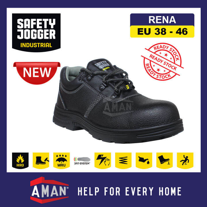 SAFETY JOGGER Rena S3 Safety Shoe Boot Steel Toecap Midsole Rubber ...