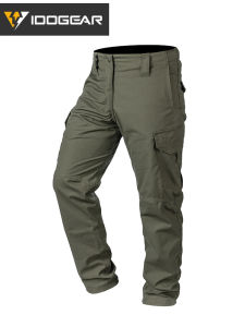 IDOGEAR แมงป่องเหล็กตัวน้อย  GL ผู้พันผี กางเกงยุทธวิธีทรงสลิม กางเกงฝึกซ้อมสีพื้น กางเกงลำลองกลางแจ้ง กางเกงกบ