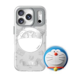 ROCK Doraemon Case Set with Shockproof TPU Protective Cover for iPhone 17 Pro Max RPC007